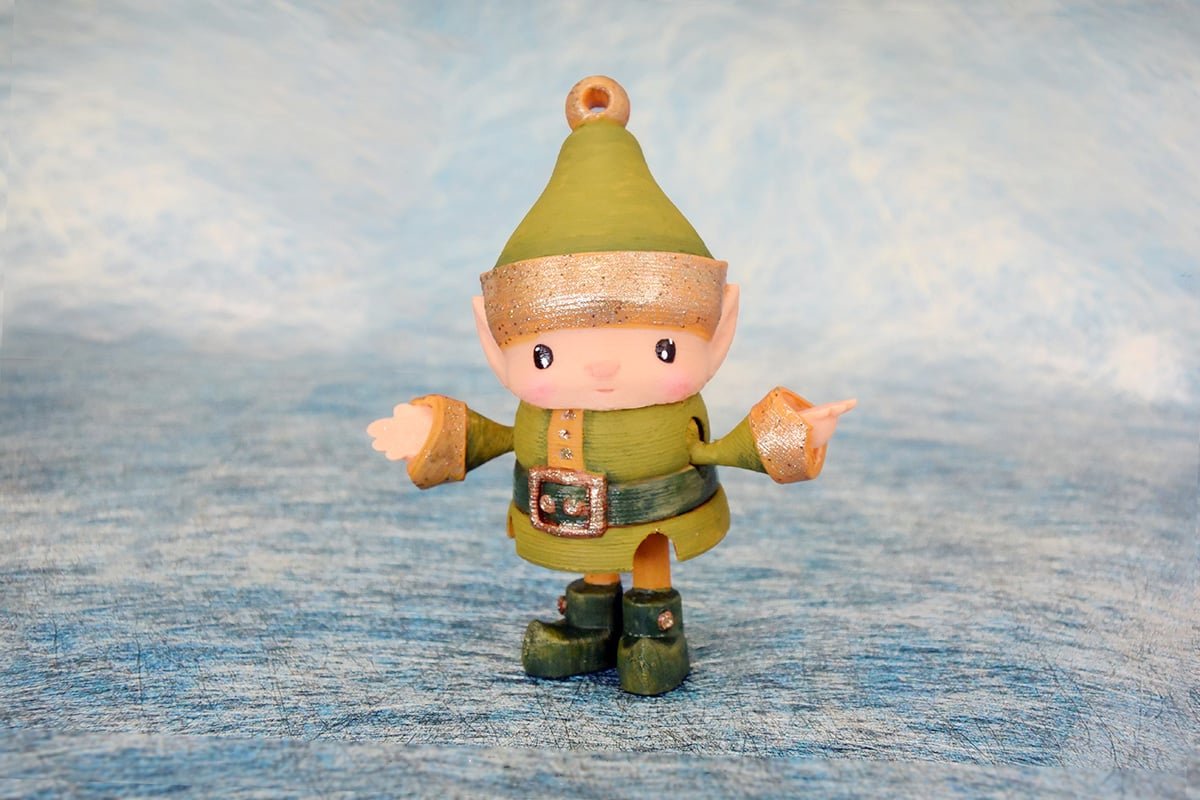 Articulated Christmas Toys (Set of 4) - Image 2