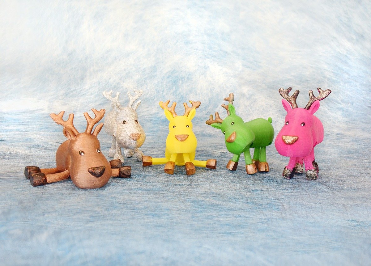 Articulated Christmas Toys (Set of 4) - Image 4