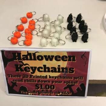 Halloween Keychains (Set of 6)