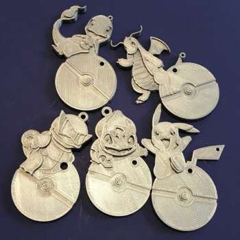 Pokemon keychains (Set of 5)