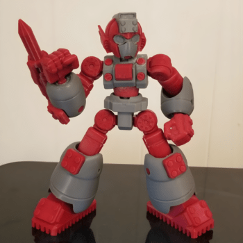 DrillBot Action Figure