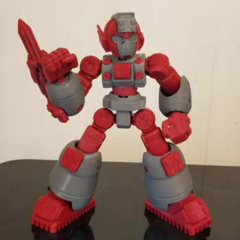 DrillBot Action Figure