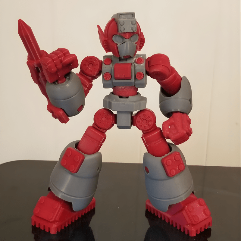 DrillBot Action Figure