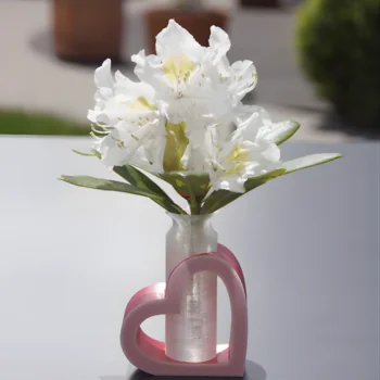 Heart-shaped Flower Vase