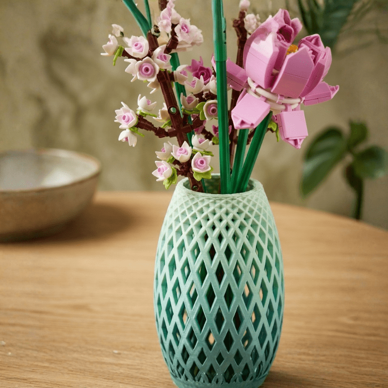 LEGO-Compatible Flower Vase – 17cm - Image 2