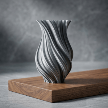 Mandelbrot Fractal Twist Vase No.2
