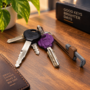 Plumber wrench Key charm Phone stand